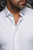 MANCHES LONGUES NYLON | NICOLAS STRP, White - AU NOIR
