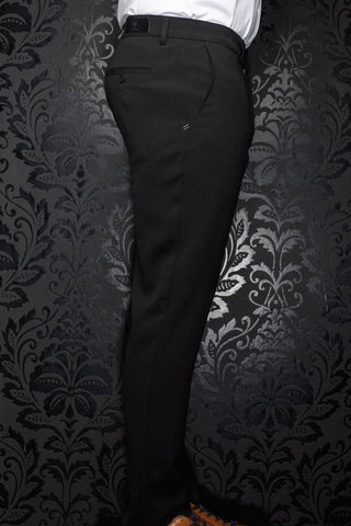 PANTALON | DAXX - WESSON, Black - AU NOIR