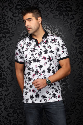 POLO | CANTERAS, White black - AU NOIR