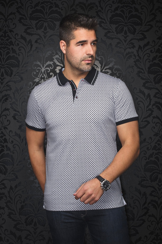 POLO | FAIRMONT, White Black - AU NOIR