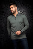POLO MANCHES LONGUES | BENTLEY, Olive - AU NOIR