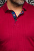 POLO MANCHES LONGUES | CHELSEA, Cabernet - AU NOIR