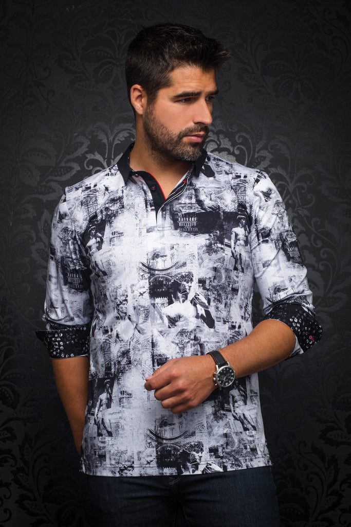 Polo | MARITZA, Grey - AU NOIR
