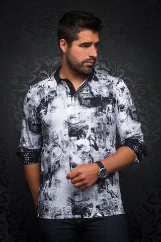 Polo | MARITZA, Grey - AU NOIR