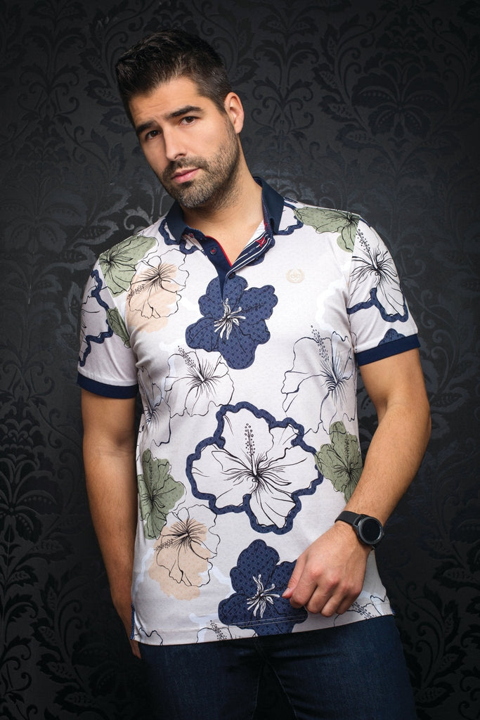 Polo | MOLOKAI, Stone Olive - AU NOIR