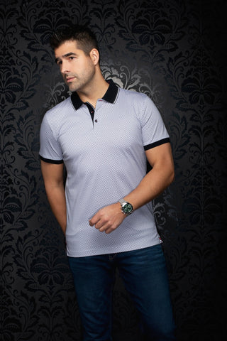 POLO | SEACLIFF, White Black - AU NOIR