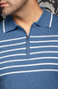 POLO TRICOT | OBAN, Teal - AU NOIR