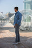 SURCHEMISE | DANALI, Light Blue - AU NOIR