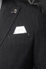 VESTON DOUBLE BOUTONNAGE | BOMER, Black - AU NOIR