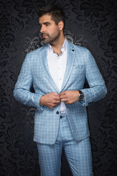 VESTON | HANKS, Light Blue - AU NOIR