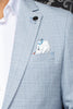 VESTON | JACE, Light Blue - AU NOIR