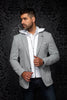 VESTON | NOAH-HOOD, Grey - AU NOIR