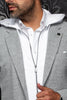 VESTON | NOAH-HOOD, Grey - AU NOIR