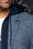 VESTON | NOAH - HOOD, Navy - AU NOIR