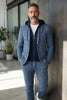 VESTON | NOAH - HOOD, Navy - AU NOIR