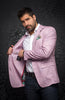 Veston | TRAVELER TRANSPARANT, pink - AU NOIR
